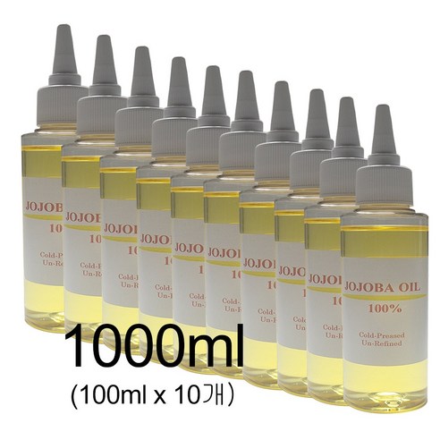 엔씨에프 호호바 오일 냉압착 비정제, 1개, 1000ml