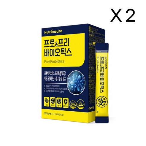 [본사출고] 뉴트리원 프로 & 프리바이오틱스 장건강 배변활동 프락토올리고당 아연 판토텐산 활력환 기획세트, 30포, 6박스