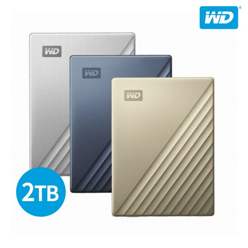 WD My Passport Ultra Gen4 외장하드, 2TB, 실버