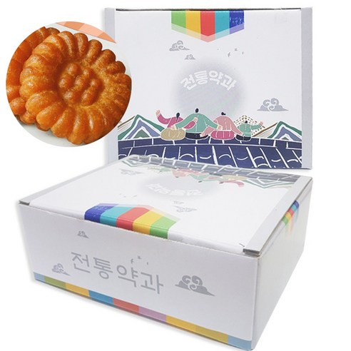 찹쌀 약과 30g 간식 선물 개별포장 선물상자, 2개, 600g