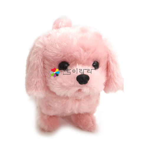 움직이는 강아지 인형 귀여운 작동 장난감 휴게소 작동인형 강아지인형, K-2.판치펀치(핑크)