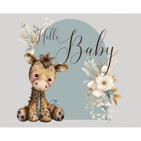 (영문도서) Landscape Baby Shower Guest Book Hardcover, Lulu and Bell, English, 9781839903809