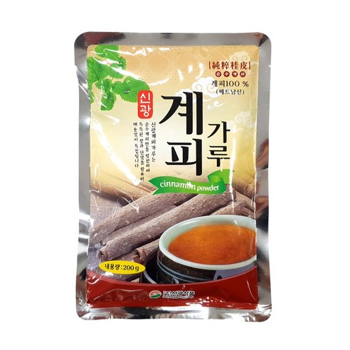 신광식품 베트남산 시나몬 분말 파우더 200g 3개 국산계피