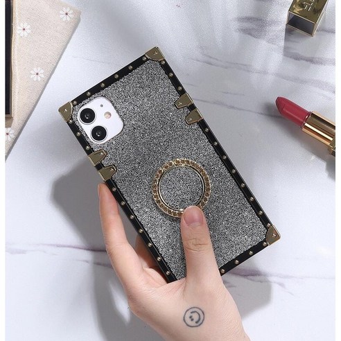INS 럭셔리 타이드 브랜드 다이아몬드 브래킷 낙하 방지 휴대폰 케이스 S21P/S20U/S10PLUS/S21/S20FE/