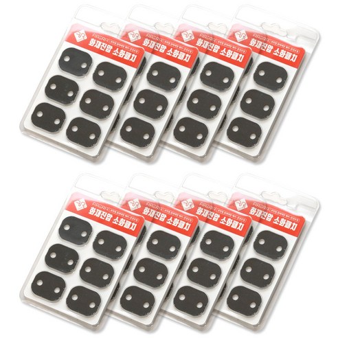 파이어립 자동 화재진압 소화패치 블랙 48개 세트 가정용 멀티탭 콘센트용 화재예방 붙이는 소화기, 10g