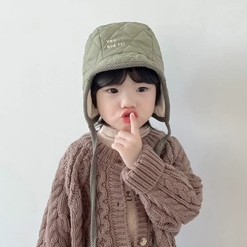 도니주니 유아 귀달이 방한모자
