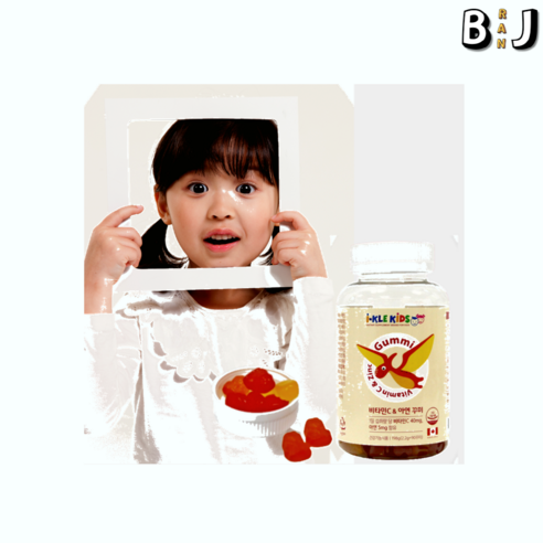 [정품] 성장기 키즈아연 면역력 유아 어린이 90젤리 [백화점], 키즈 비타민C+아연