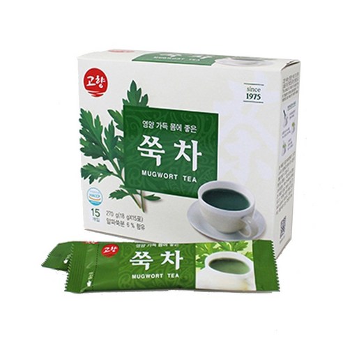 고향 쑥차 15T, 15개입, 2개