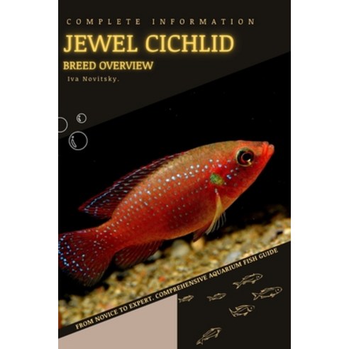 (영문도서) Jewel Cichlid: From Novice to Expert. Comprehensive Aquarium Fish Guide Paperback, Independently Published, English, 9798398663990