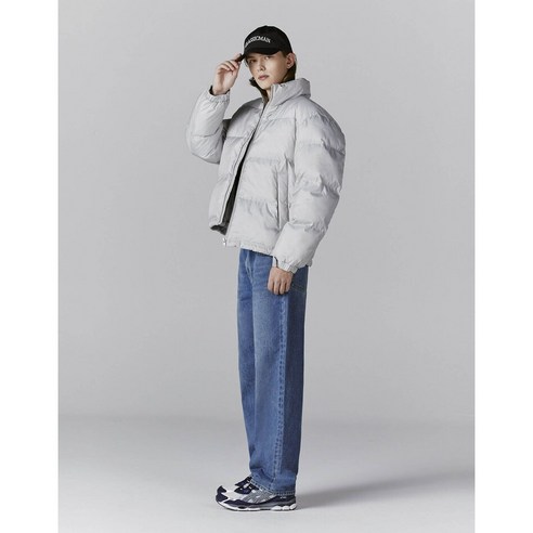 편안함과 스타일을 위한 겨울 필수 아이템: 지오다노 스트레이트핏 기모 데님 팬츠