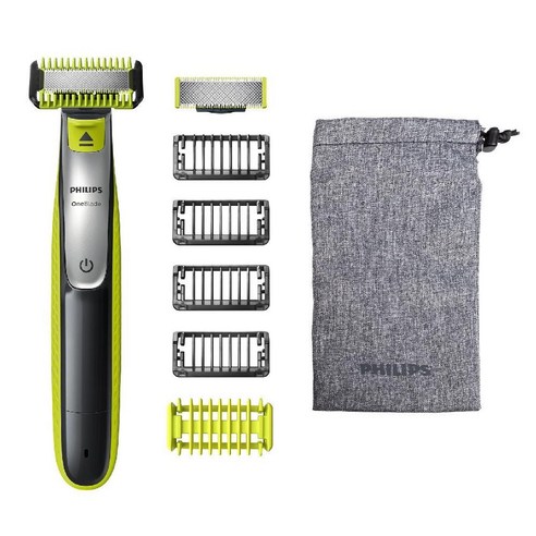 필립스 전동 수염 트리머 면도기 바디groom OneBlade 360 Face+Body with App QP4631/30, 구 QP2630/30분의 QP2630