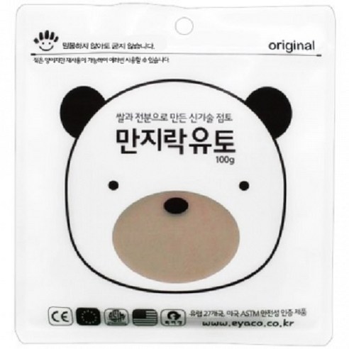 이야코 만지락 소프트 유토 100g, 24개