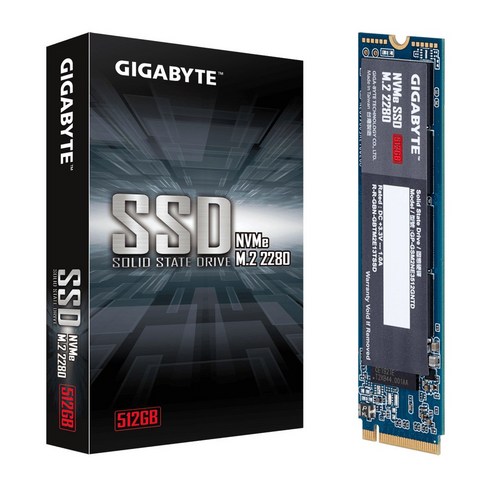 기가바이트 GIGABYTE M.2 NVME 2280 512GB, SSD
