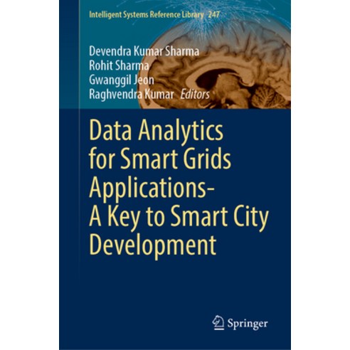 (영문도서) Data Analytics for Smart Grids Applications- A Key to Smart City Development Hardcover, Springer, English, 9783031460913