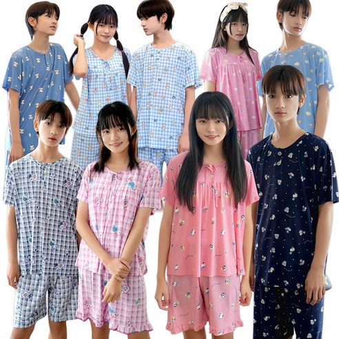 더위를 날려버리는 시원한 주니어 쿨링 캐릭터 잠옷