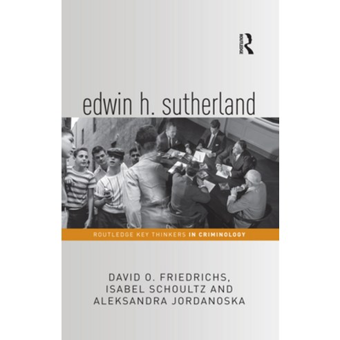 (영문도서) Edwin H. Sutherland Paperback, Routledge, English, 9780367481889