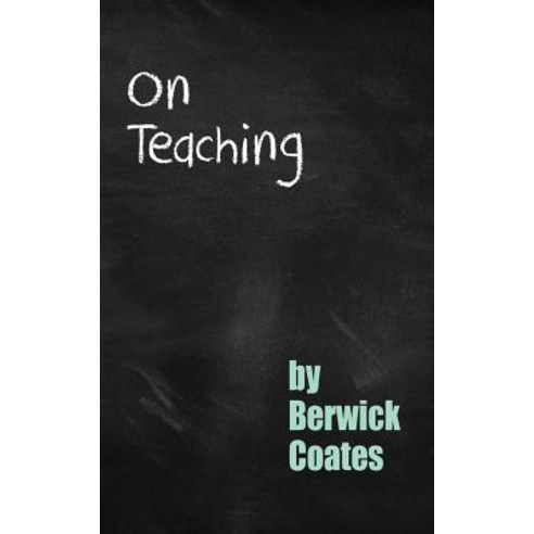 (영문도서) On Teaching Paperback, Paragon Publishing, English, 9781782226192