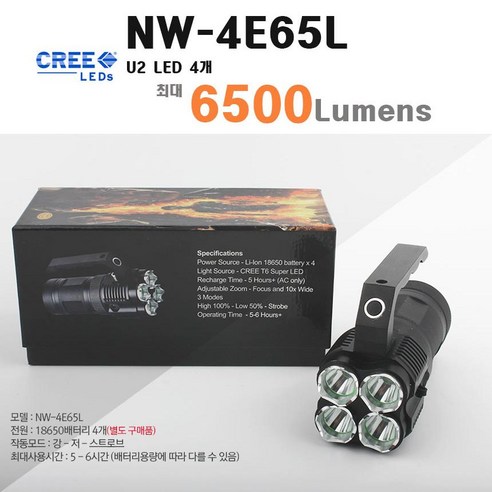 어둠을 밝히는 빛: 다목적 나이트워치 써치라이트 랜턴