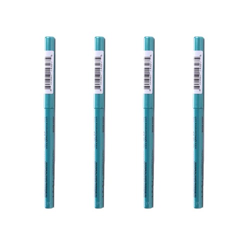 엔와이엑스 메카니컬 아이 펜슬 아이라이너, Aqua Green, 4개