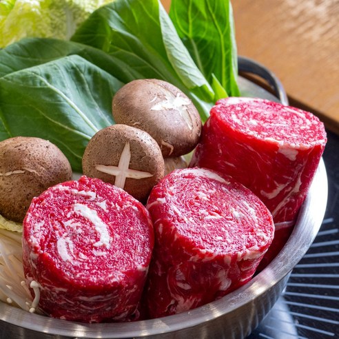 부드러운 육질과 풍부한 맛의 국내산 등심 소불고기