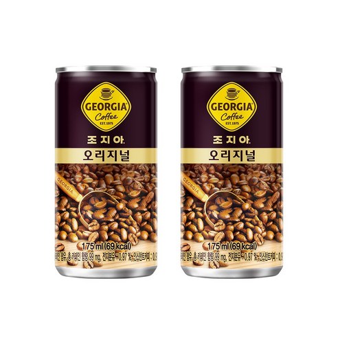 코카콜라 조지아 오리지널 캔커피 175mlx30캔, 175ml, 30개