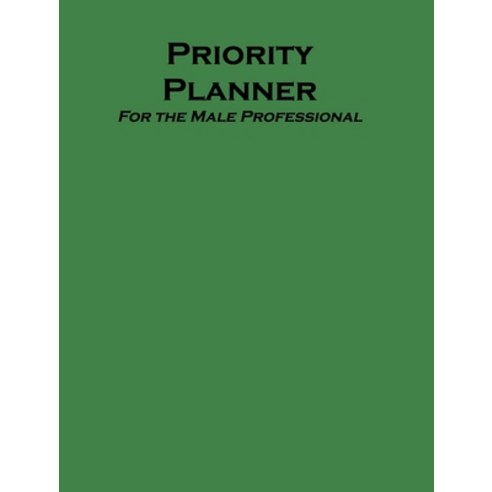 Priority Planner Hardcover, Blurb, English, 9781715603175