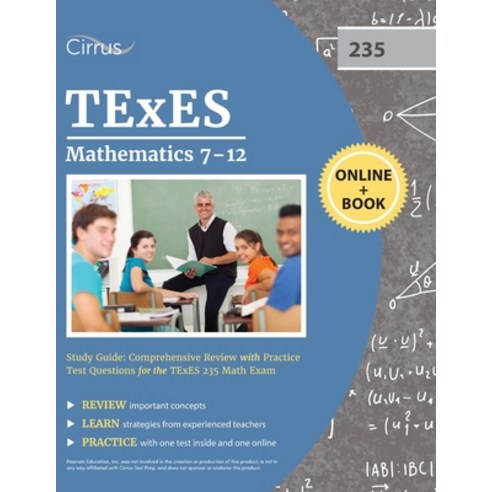 TExES Mathematics 7-12 Study Guide Paperback, Trivium Test Prep, English, 9781635308815
