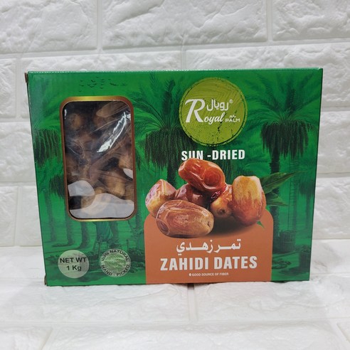 ROYAL Sun Dried Zahidi Dates (UAE) 1kg 자히디 대추야자, 1개 대추야자칼라스 ROYAL Sun Dried Zahidi Dates (UAE) 1kg 자히디 대추야자, 1개 대추야자칼라스