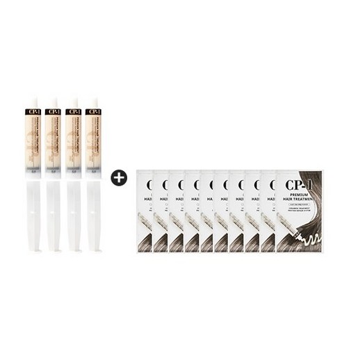 CP-1 프리미엄 헤어트리트먼트25mlx4개+파우치12.5mlx10매, 25ml, 4개