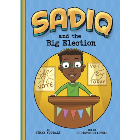 Sadiq and the Big Election Paperback, Picture Window Books, English, 9781663921901