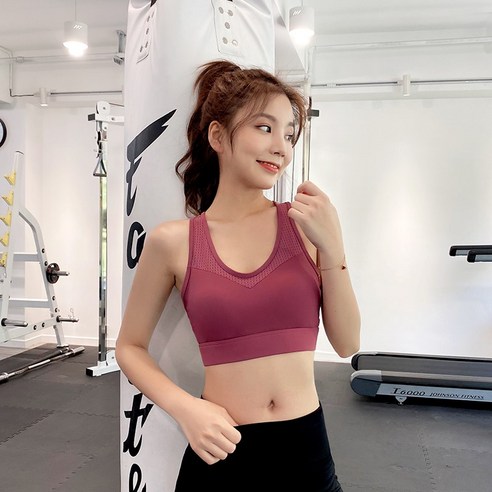 운동 속옷 여자 고강도 방진 가능 외장 미등 요가 조끼 모으다 감진 방하수 헬스 브라 YA-012