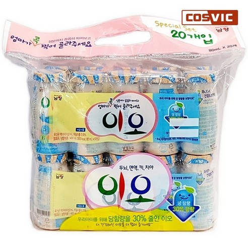 남양 이오 80ml x 20입, 80ml, 20개 - 요거트 | 쿠팡