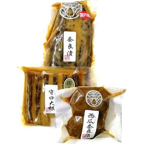 사대 일본 나나스끼 츠케모노 세트 (오이 모리구치 수박)