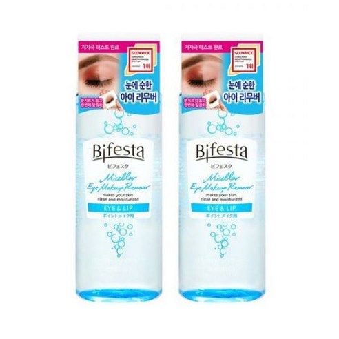비페스타 미셀라 립앤 아이 메이크업 리무버 195ml, 1개