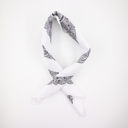 국내 제작 페이즐리 스카프, 다양한 컬러와 활용도