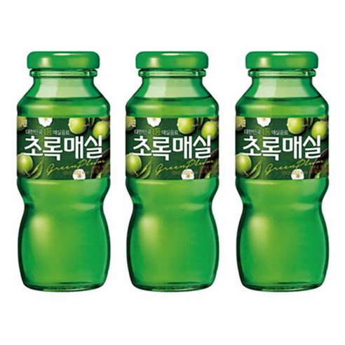 웅진 초록매실 음료선물세트, 180ml, 24개