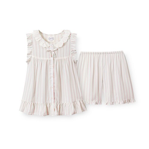 답답한 홈웨어는 이제 안녕! 오르시떼 슬리브리스로 쾌적한 여름을 오르시떼잠옷여성