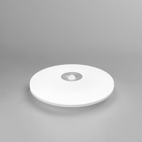 가온엘이디 시스템 LED 모션 센서 조명 15W, 데이라이트, 블랙, 1개 센서등 14 메가맨 LED 현관 센서등 원형 복도 계단 베란다 센스등, 1개, 주광색