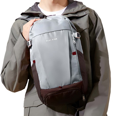 디트리 트래킹 등산 아웃도어 접히는 백팩 25L, 04 그레이
