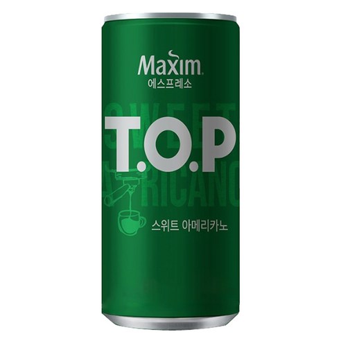 맥심 T.O.P 스위트 아메리카노 200ml, 30개입