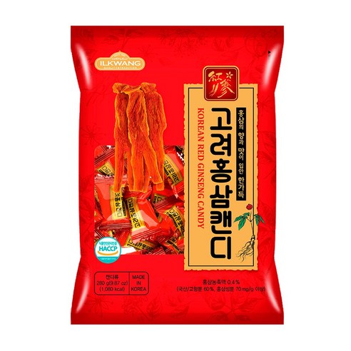 일광제과 고려홍삼캔디, 1개, 280g