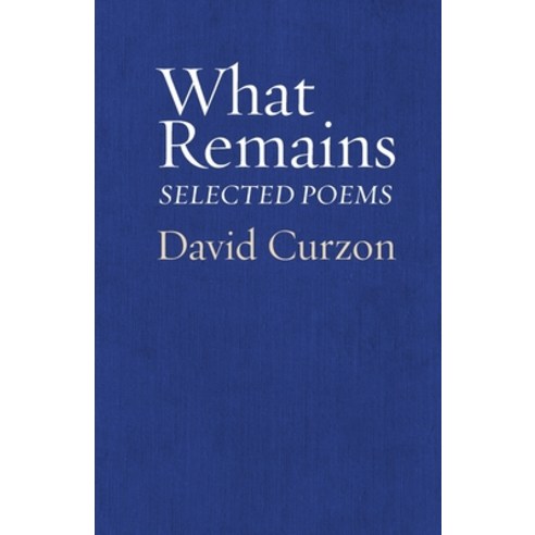 (영문도서) What Remains: Selected Poems Paperback, Ben Yehuda Press, English, 9781953829115