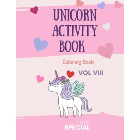 Unicorn Activity Book: Unicorn Coloring Book for Kids: Magical Unicorn Coloring Book for Girls Boys... Paperback, Jampa Andra, English, 9781678055073