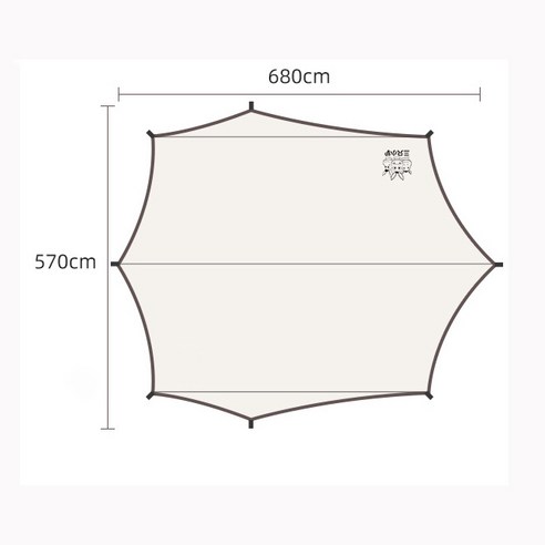 타프 캠핑 그날막 사이드 어닝 천막, A