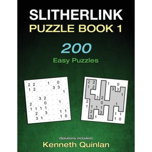 Slitherlink Puzzle Book 1: 200 Easy Puzzles Paperback, Independently Published, English, 9781660915521
