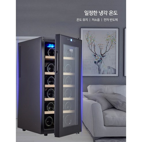 미니 와인 투명 냉장고: 와인 애호가를 위한 완벽한 와인 보관 솔루션