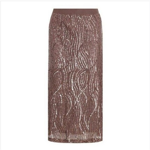 SI (씨) [23S/S] 밴딩 스팽글 스커트 SGSAD2318