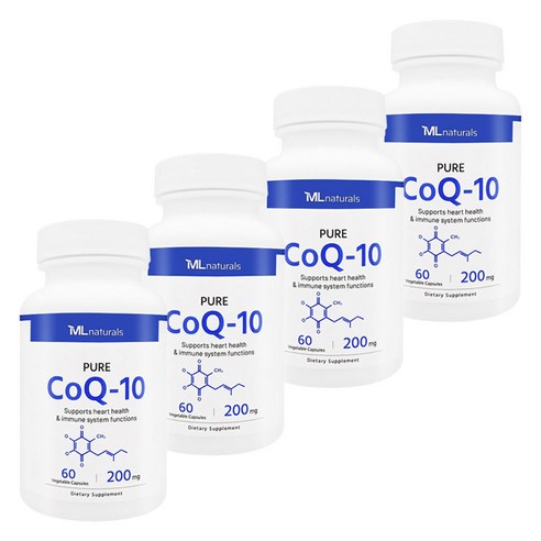 My Life 내추럴스 코큐텐 CoQ-10 200mg, 60정, 4개