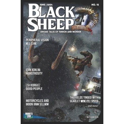 (영문도서) Black Sheep: Unique Tales of Terror and Wonder No. 12: June 2024 Paperback, Independently Published, English, 9798326669414