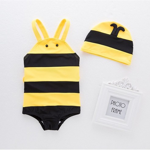 아기 꿀벌 수영복 수영모 세트 유아 물놀이 워터파크의 최저가를 확인해보세요.
